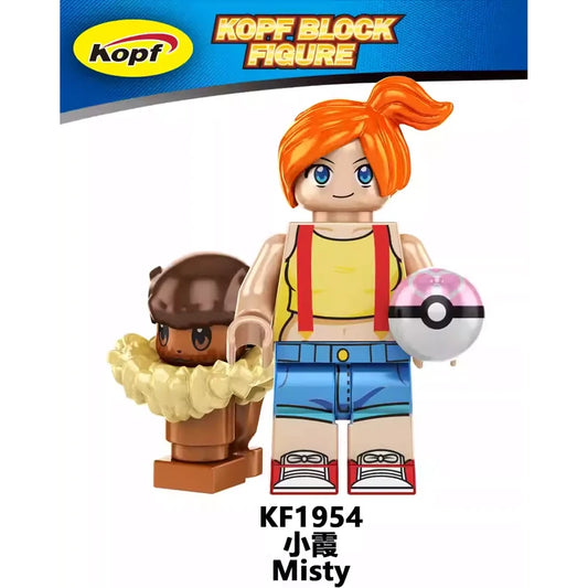 Misty KF1954 Minifigures Pokemon MiniFigure