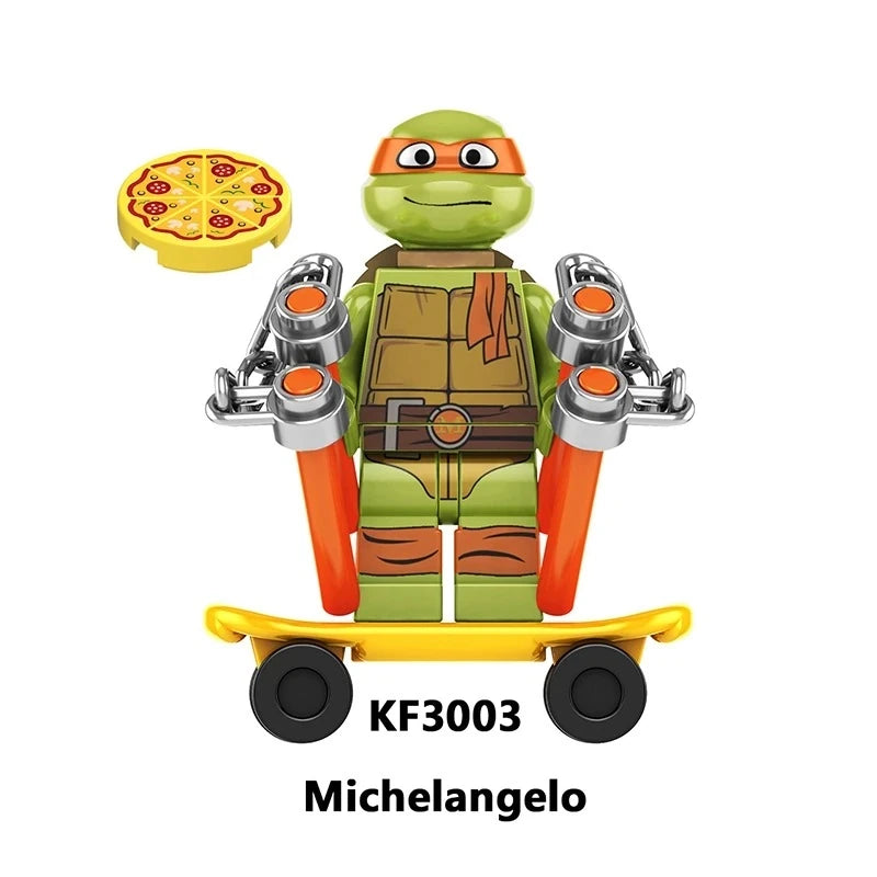Michelangelo Minifigures KF3003 Teenage Mutant Ninja Turtles MiniFigure