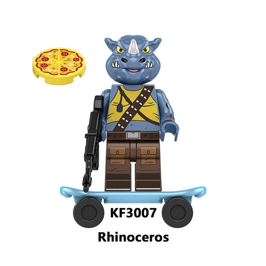 Rocksteady Minifigures KF3007 Teenage Mutant Ninja Turtles MiniFigure