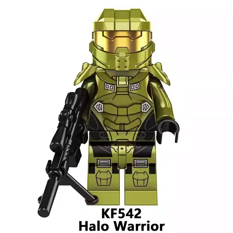 Halo Warrior Minifigures KF542 Games MiniFigure