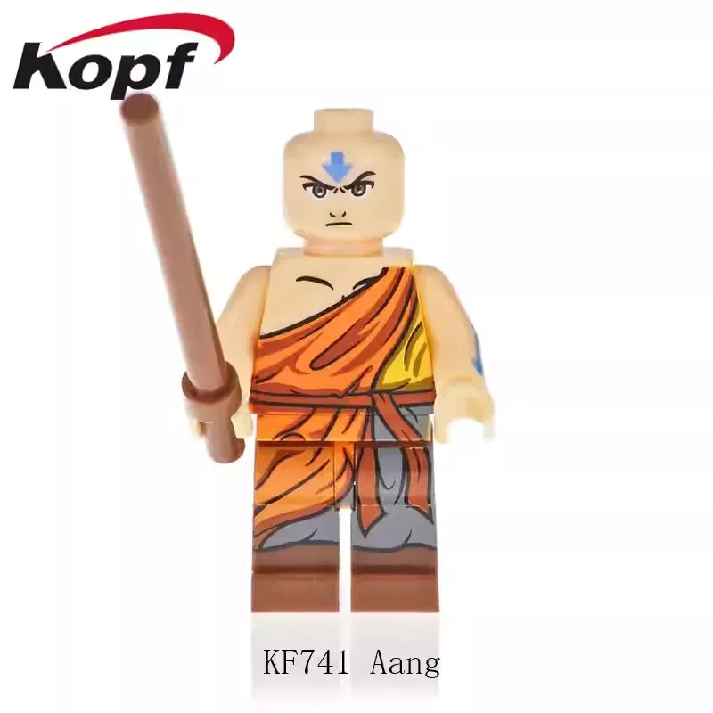 Aang Minifigures KF741 Movies and TV MiniFigure