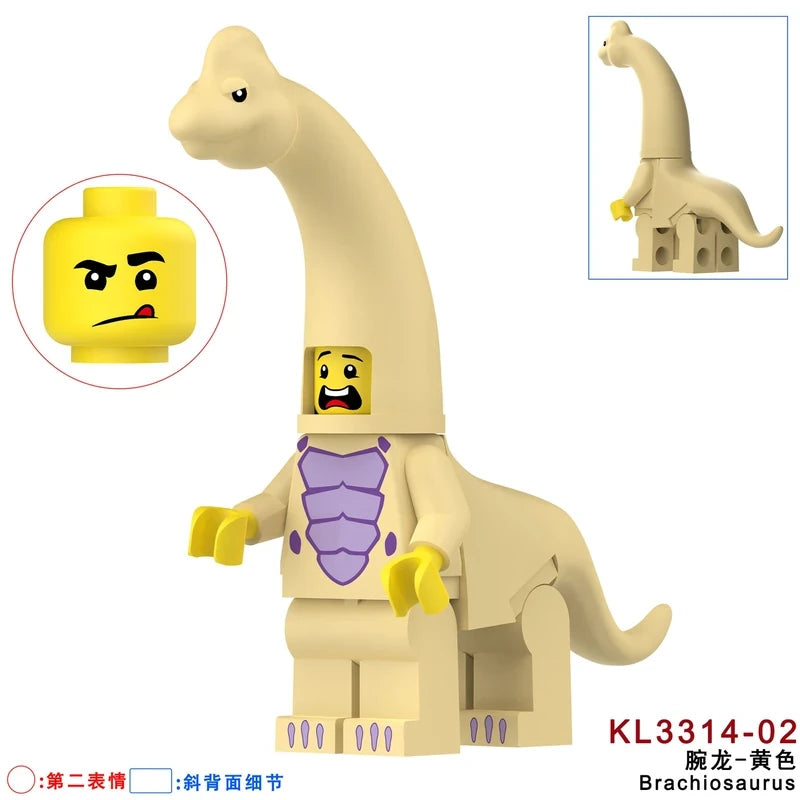 Brachiosaurus Costume Fan Minifigure KL3314-02