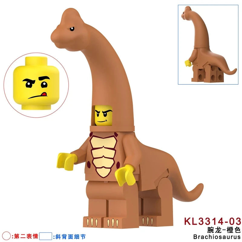 Brachiosaurus Costume Fan Minifigure KL3314-03