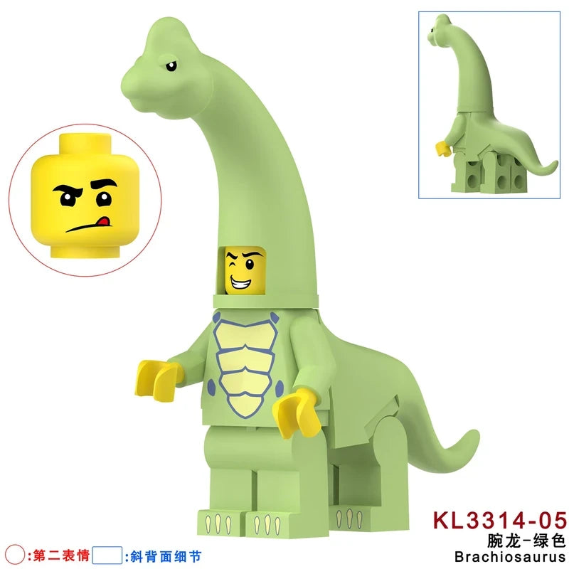 Brachiosaurus Costume Fan Minifigure KL3314-05