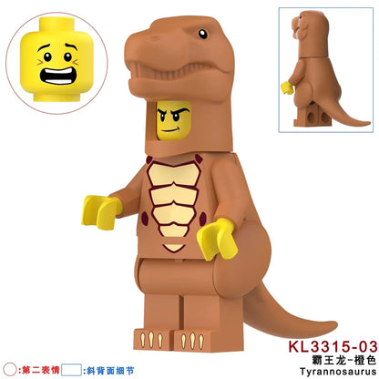 Tyrannosaurus Costume Fan Minifigure KL3315-03