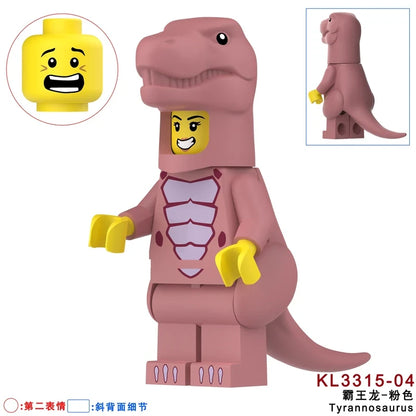 Tyrannosaurus Costume Fan Minifigure KL3315-04