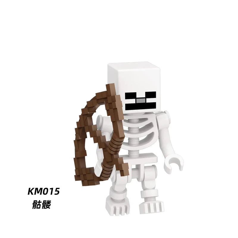 Skeleton Minifigures KM015 Minecraft MiniFigure