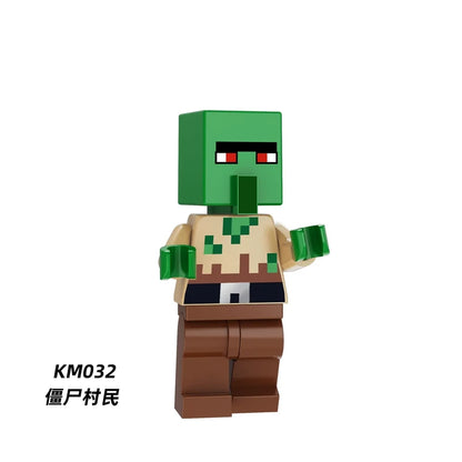 Taiga Zombie Villager Minifigures KM032 Minecraft MiniFigure