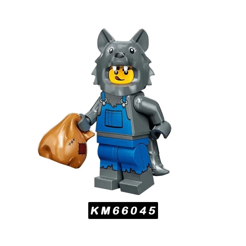 Wolf Costume Fan Minifigures KM66045 Other MiniFigure