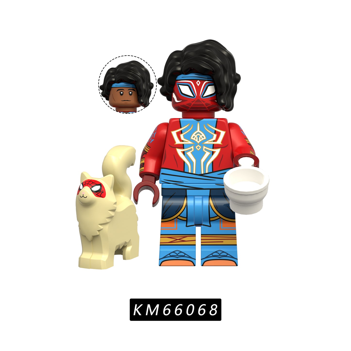 Marvel Spider - Man Character Minifigures Set Miles Morales/Hobie Brown/Pavitr Prabhakar