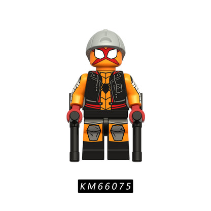 Marvel Spider - Man Character Minifigures Set Miles Morales/Hobie Brown/Pavitr Prabhakar