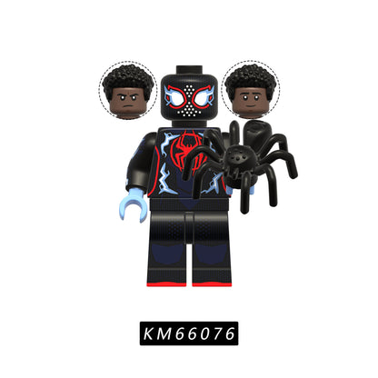 Marvel Spider - Man Character Minifigures Set Miles Morales/Hobie Brown/Pavitr Prabhakar
