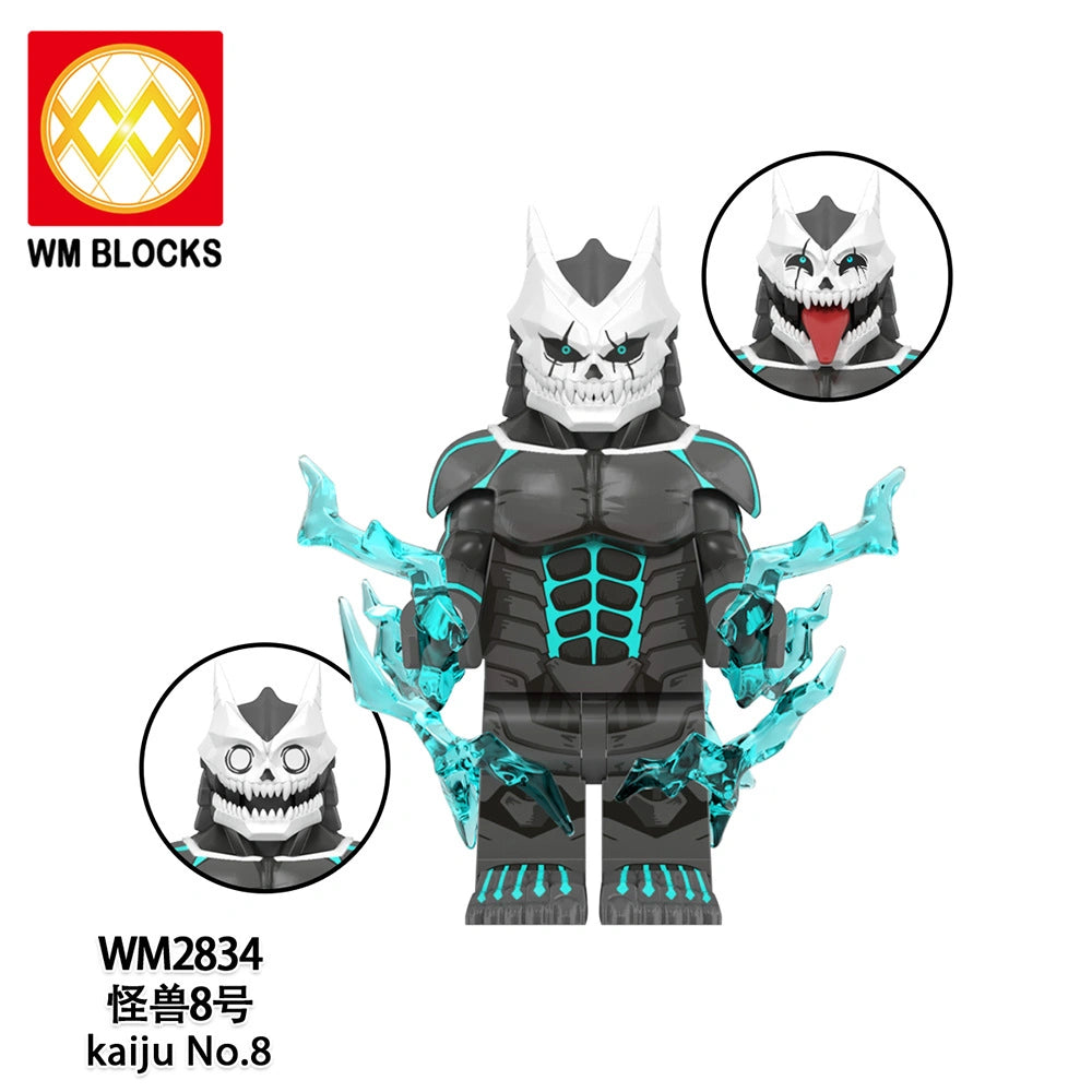 Kaiju No. 8 Minifigures WM2834 Compatible With Lego