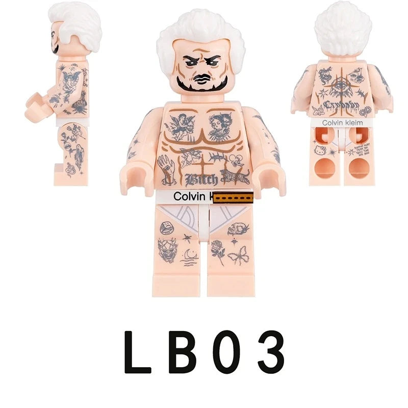 Ma Dong-seok Minifigures LB03 Movies and TV MiniFigure