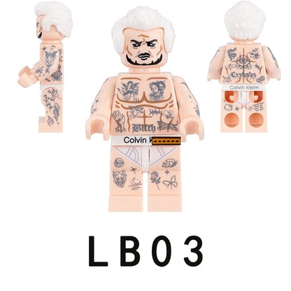 Ma Dong-seok Minifigures LB03 Movies and TV MiniFigure