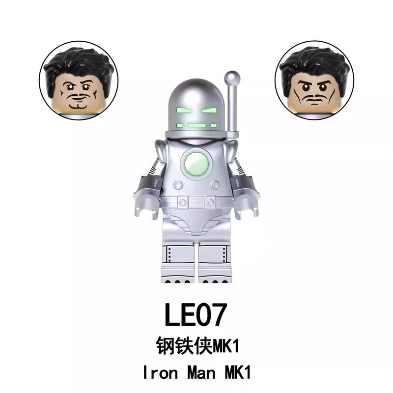 Iron Man Model 1 LE07 Minifigures Marvel Minifigure