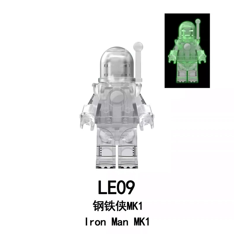 Iron Man Model 1 LE09 Minifigures Marvel Minifigure