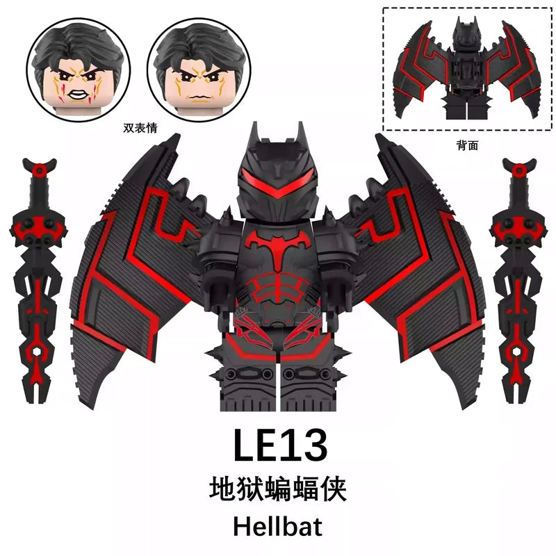 Hellbat minifigures LE13 DC figure