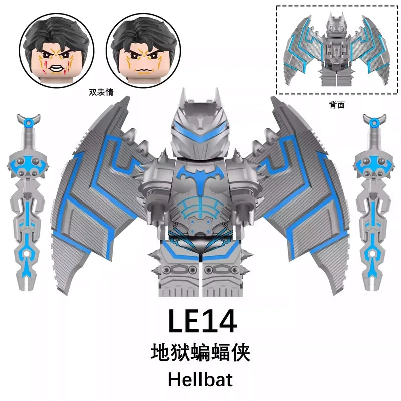 Hellbat minifigures LE14 DC figure