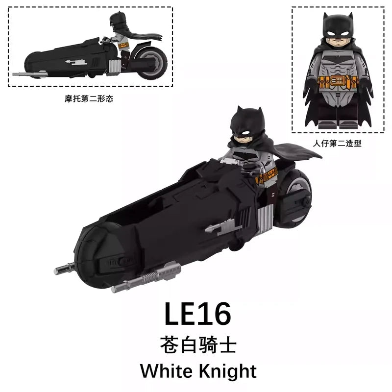 White Knight minifigures LE16 DC figure