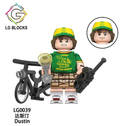 Stranger Things Dustin Henderson Minifigure LG0039