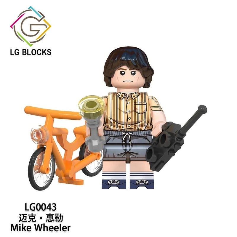 Stranger Things Mike Wheeler Minifigure LG0043