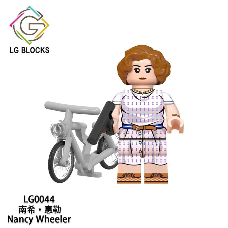 Stranger Things Nancy Wheeler Minifigure LG0044