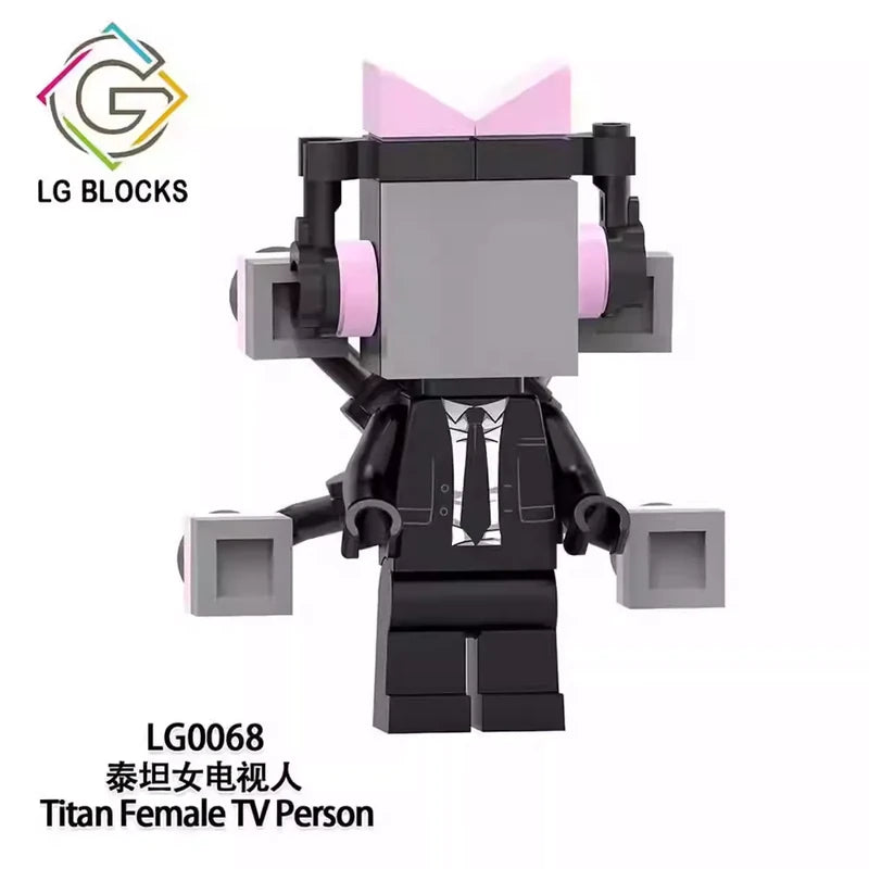 Titan Female TV person Minifigures LG0068 Movies and TV MiniFigure