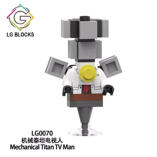 Mechanical Titan TV man Minifigures LG0070 Movies and TV MiniFigure