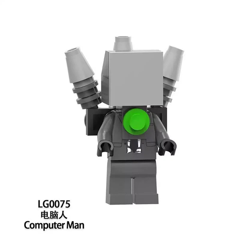 Computer Man Minifigures LG0075 Movies and TV MiniFigure