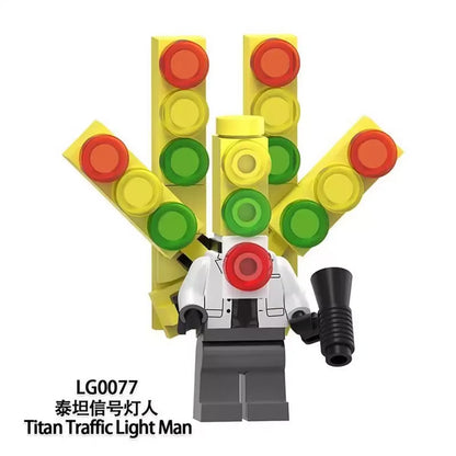 Titan Traffic Light Man Minifigures LG0077 Movies and TV MiniFigure