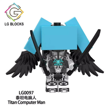 Titan Computerman Minifigures LG0097 Movies and TV MiniFigure