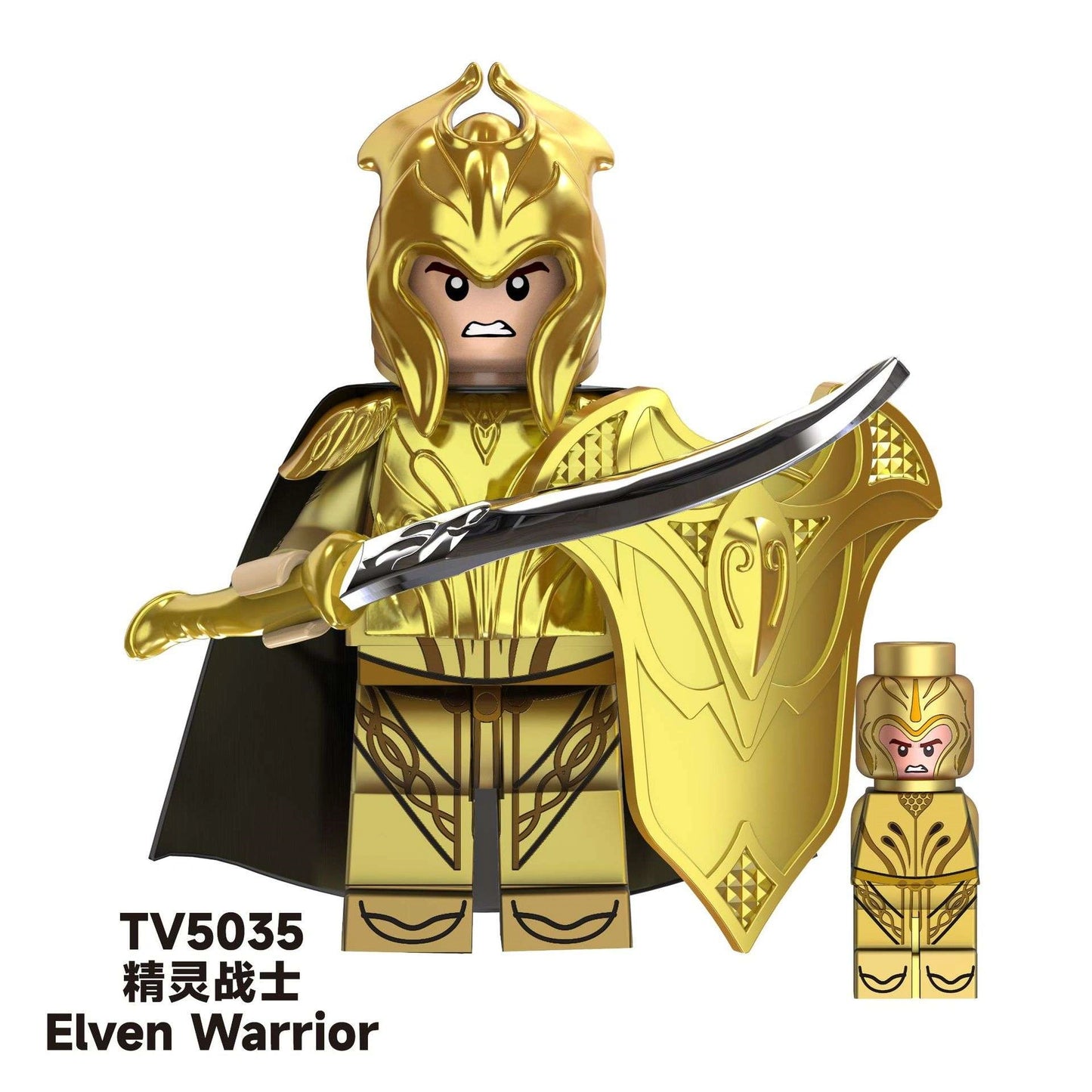 Elven Warrior Minifigures TV5035 Compatible With Lego