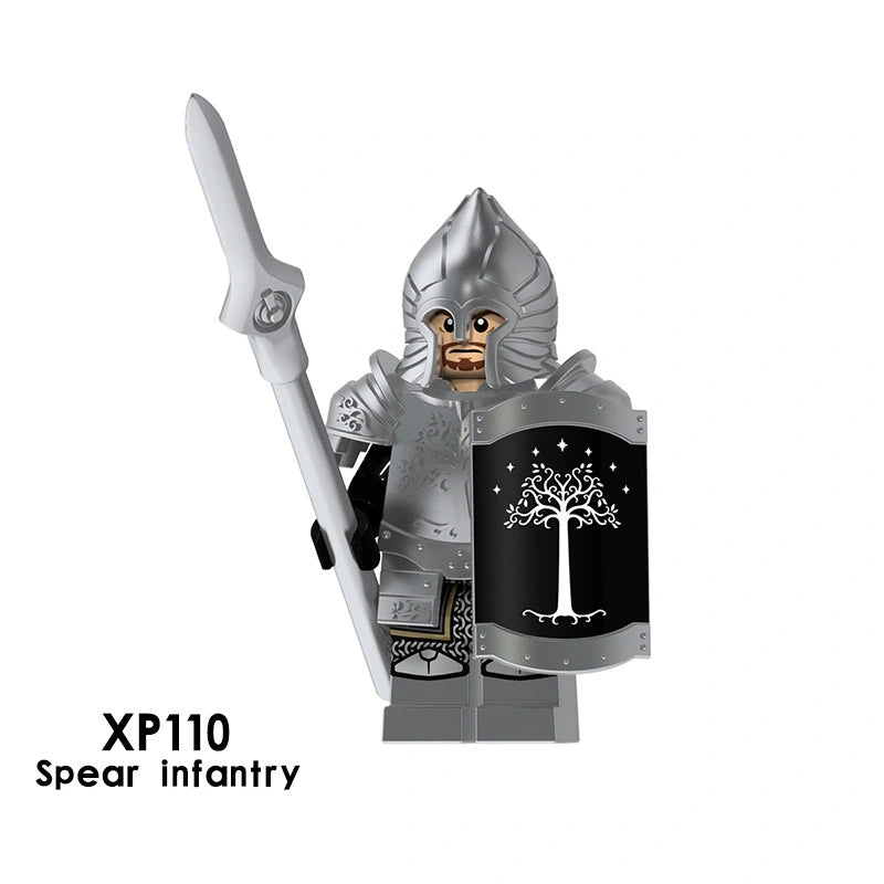Gondor Soldier Minifigures XP110 Compatible With Lego