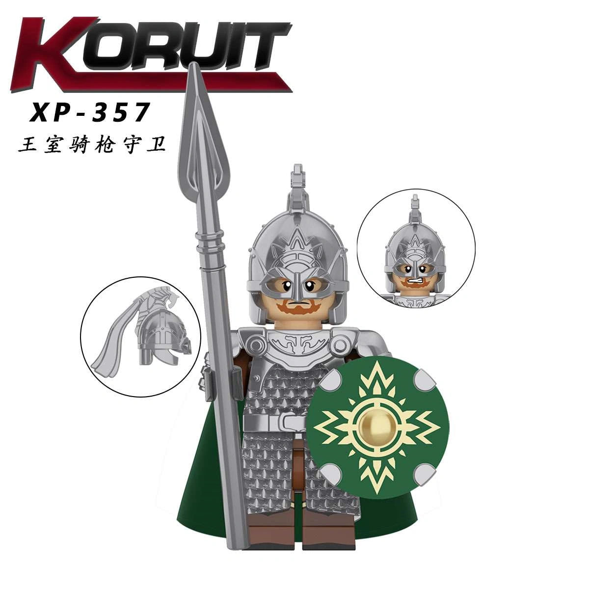 Rohan Warrior Minifigures XP-357 Compatible With Lego