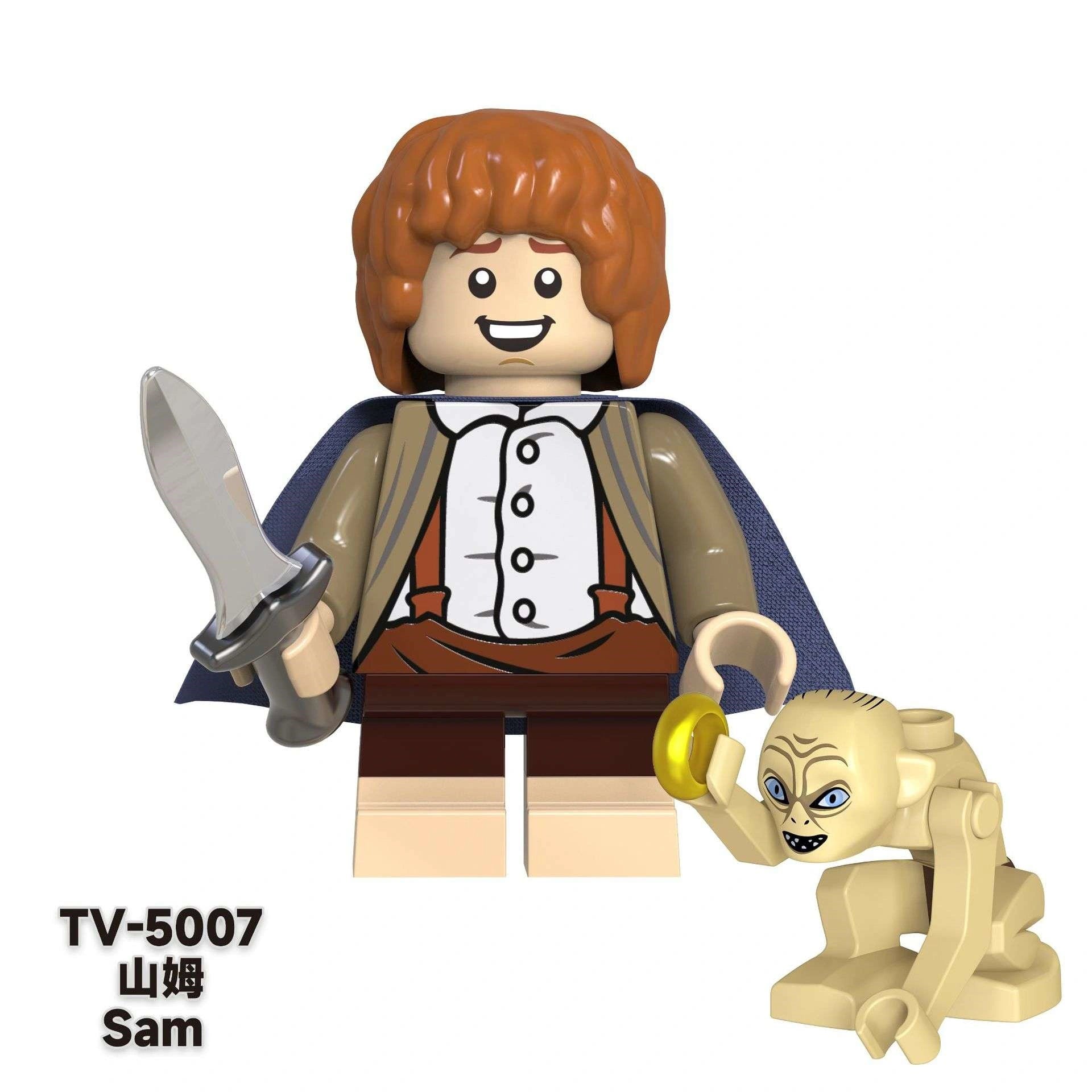 Samwise Gamgee Minifigures TV-5007 Compatible With Lego