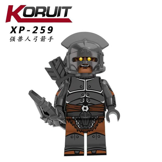 Uruk-Hai Warrior Minifigures XP-259 Compatible With Lego
