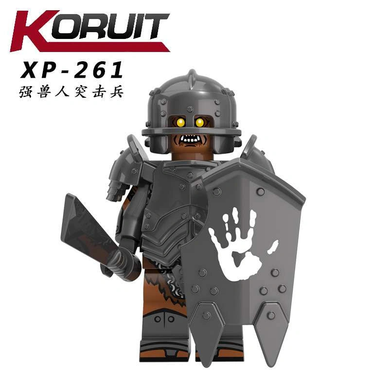 Uruk-Hai Warrior Minifigures XP-261 Compatible With Lego