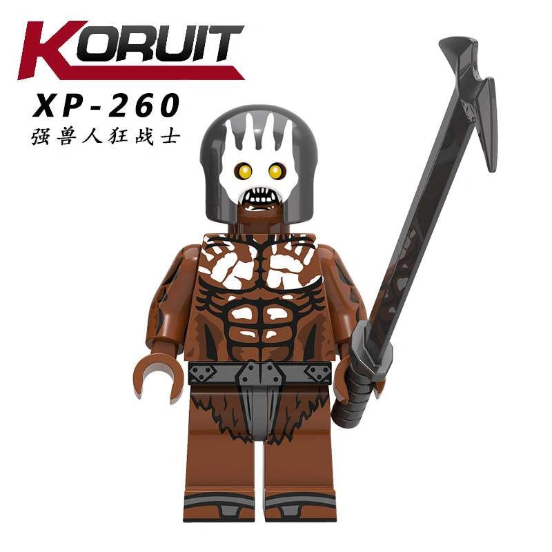 Uruk-Hai Warrior Minifigures XP-260 Compatible With Lego