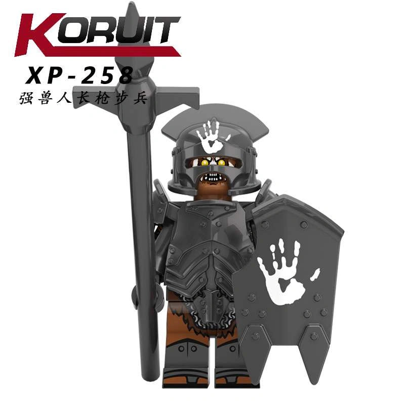Uruk-Hai Warrior Minifigures XP-258 Compatible With Lego