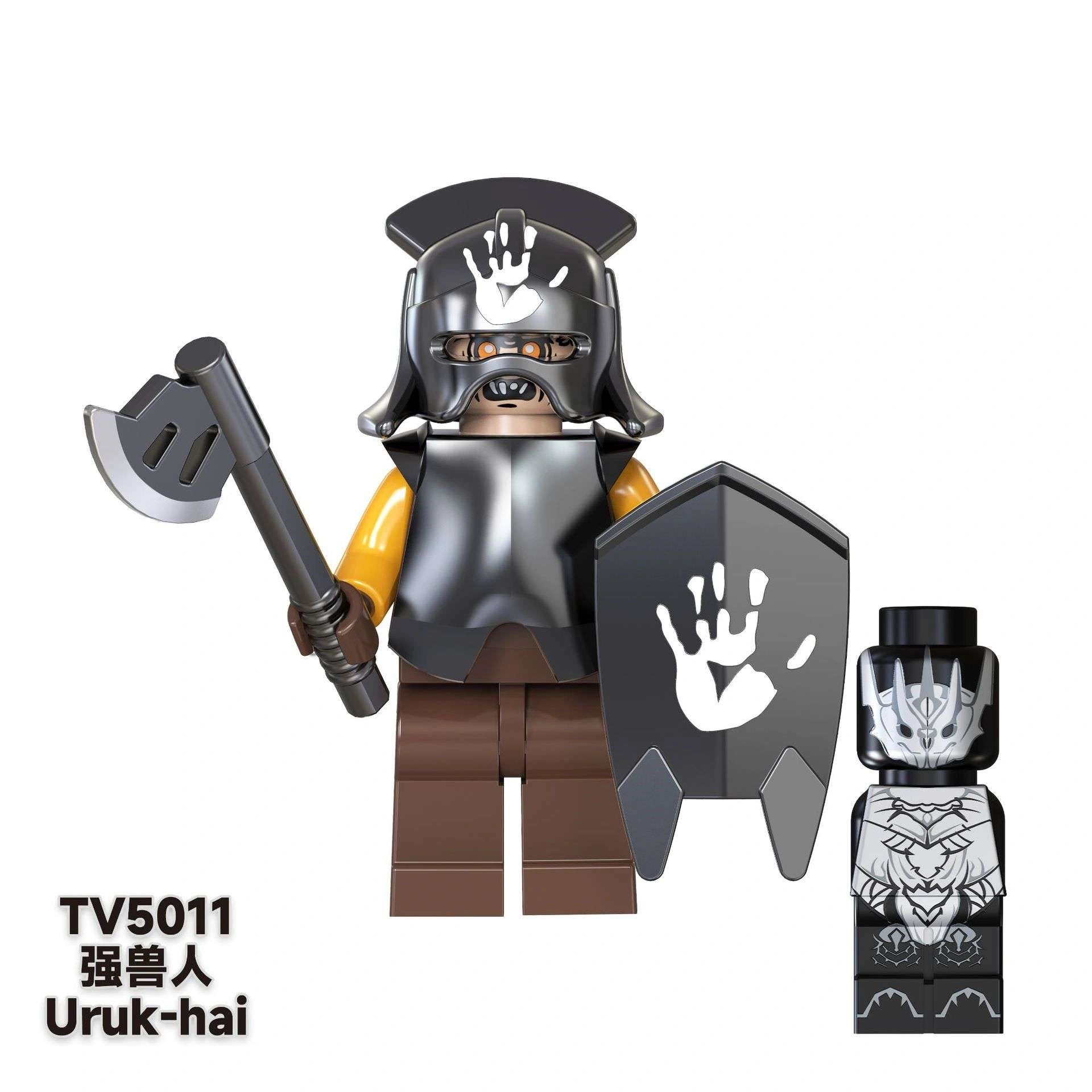 Uruk-Hai Minifigures TV-5011 Compatible With Lego