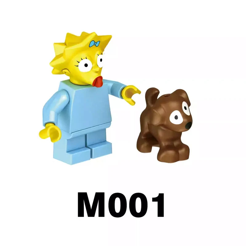 Maggie Simpson Minifigures M001 The Simpsons MiniFigure