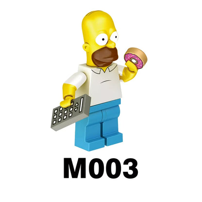 Homer Simpson Minifigures M003 The Simpsons MiniFigure