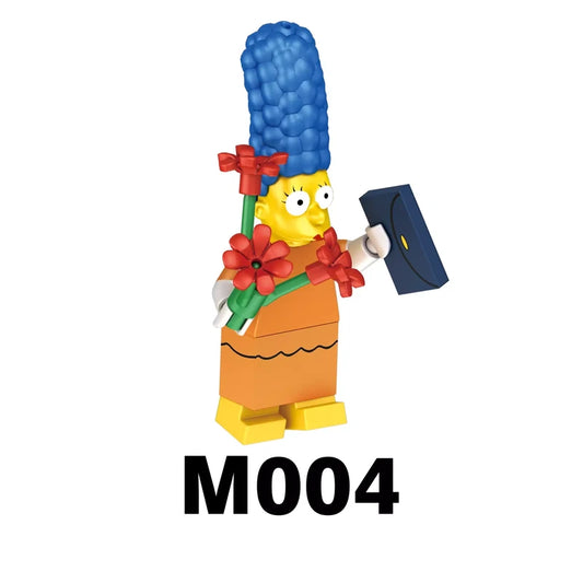 Marge Simpson Minifigures M004 The Simpsons MiniFigure