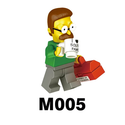 Ned Flanders Minifigures M005 The Simpsons MiniFigure
