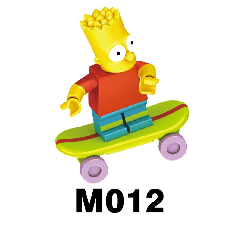 The Simpsons Bart Simpson Minifigure M012