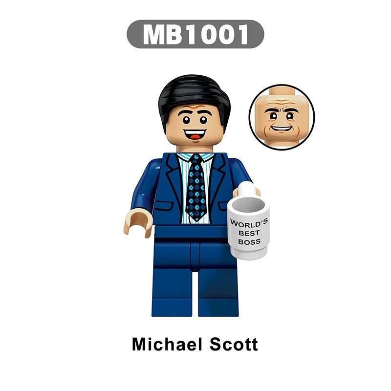 Michael Scott Minifigures MB1001 Movies and TV MiniFigure