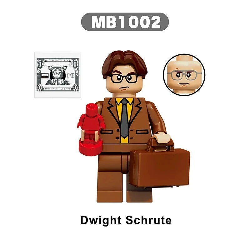 Dwight Schrute Minifigures MB1002 Movies and TV MiniFigure