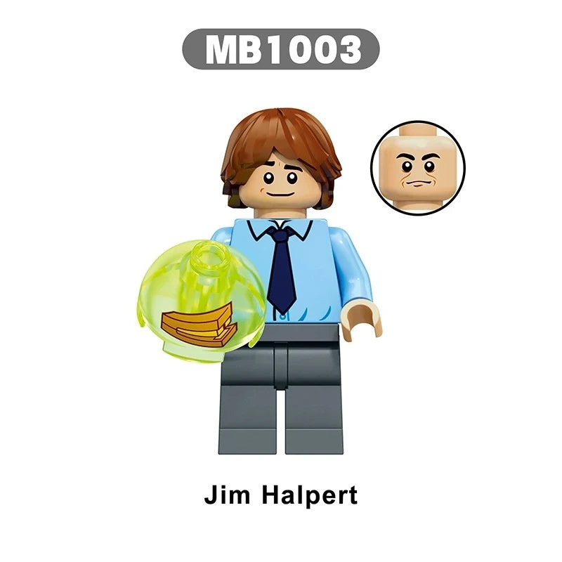 Jim Halpert Minifigures MB1003 Movies and TV MiniFigure