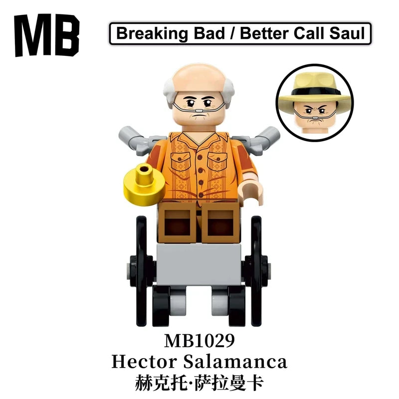 Breaking Bad Hector Salamanca Minifigure MB1029